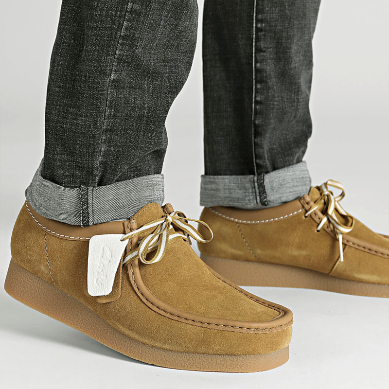 WALLABEE EVO Ocre, Richelieus Clarks