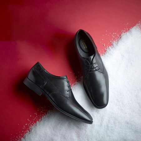 PAULTON LACE Noir, Chaussures de Ville Clarks