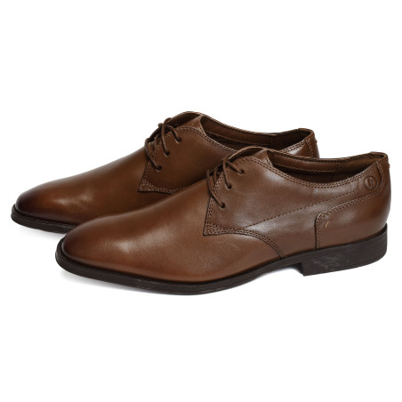 PAULTON LACE Tan, Chaussures de Ville Clarks