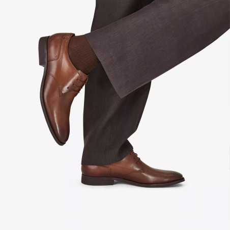 PAULTON LACE Tan, Chaussures de Ville Clarks