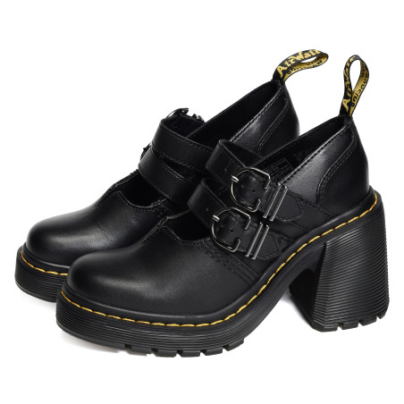 EVIEE MARY JANE SHOE Noir, Babies Dr Martens