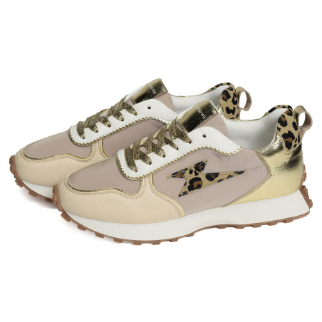 FLOW EMBLEM Beige Or, Baskets running Vanessa Wu