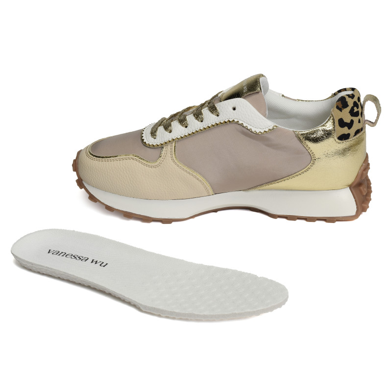 FLOW EMBLEM Beige Or, Baskets running Vanessa Wu