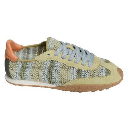 BRIDGE WOVEN Vert Bleu, Sneakers basses Hoff