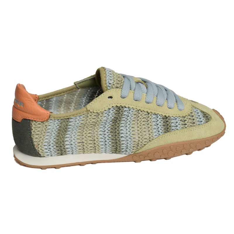 BRIDGE WOVEN Vert Bleu, Sneakers basses Hoff