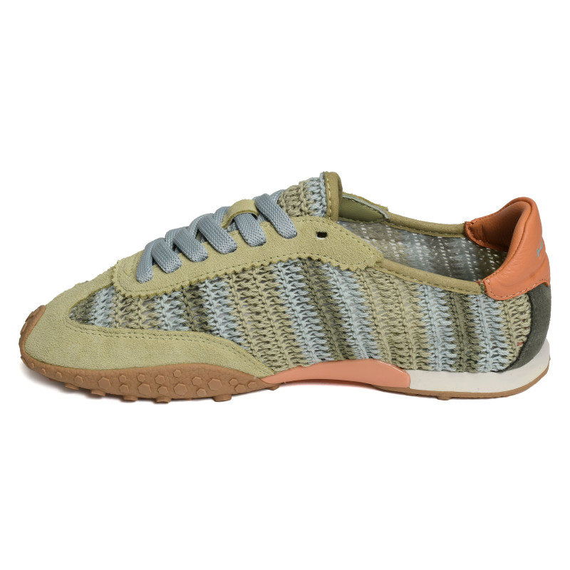 BRIDGE WOVEN Vert Bleu, Sneakers basses Hoff