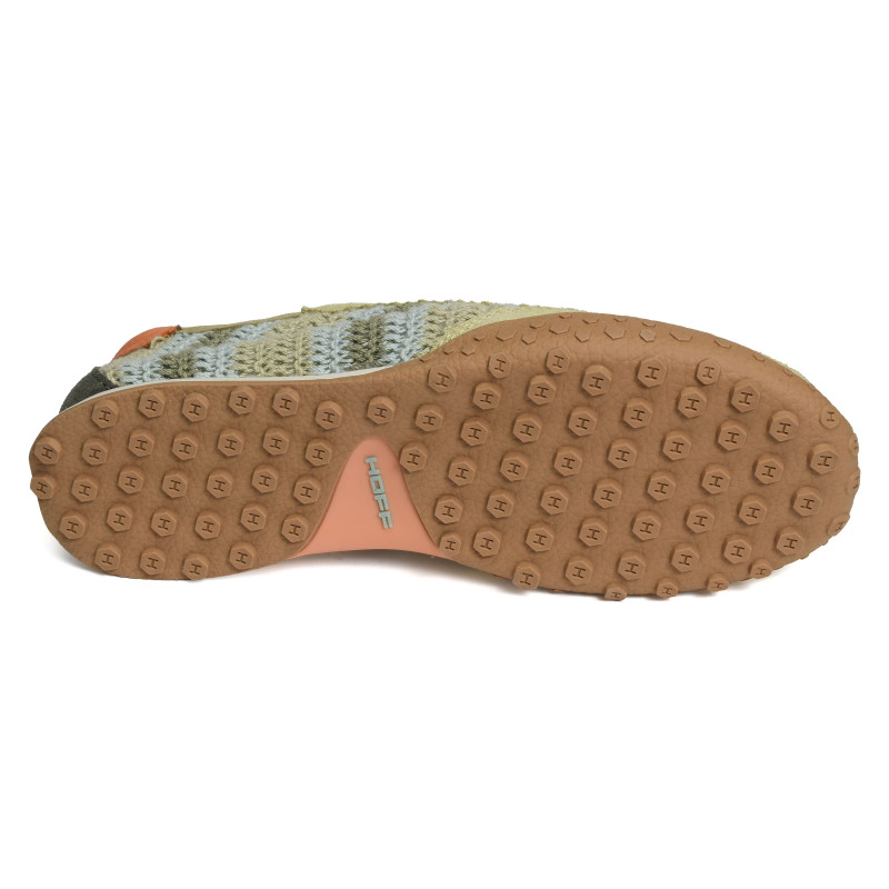 BRIDGE WOVEN Vert Bleu, Sneakers basses Hoff