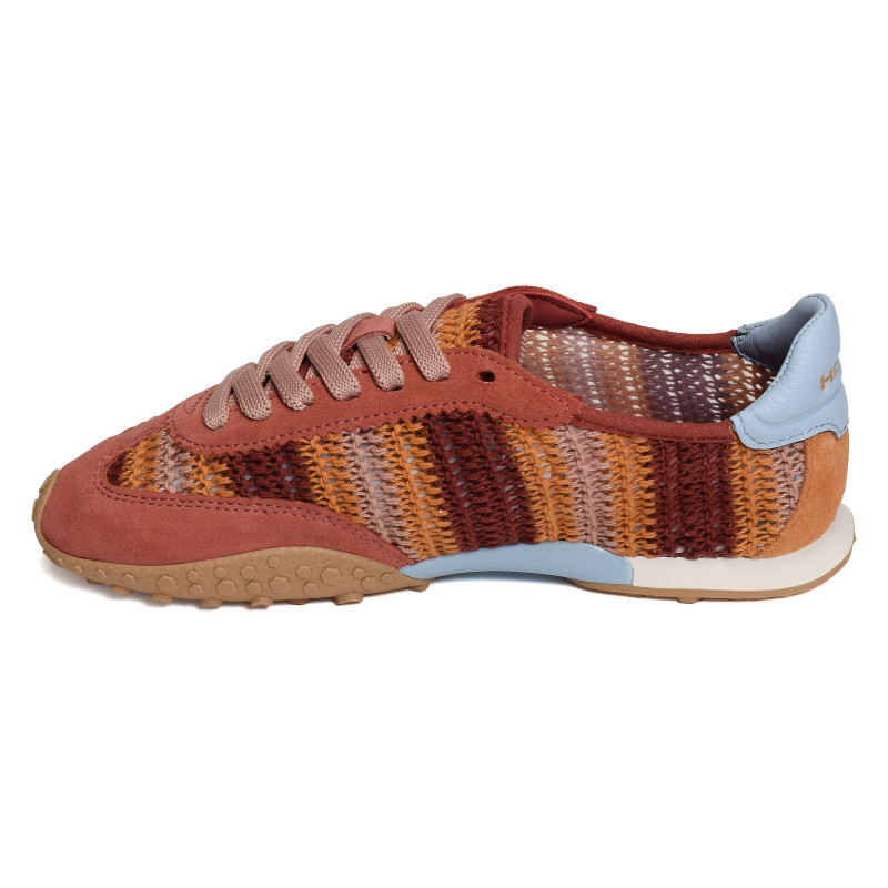 BRIDGE WOVEN Corail, Sneakers basses Hoff