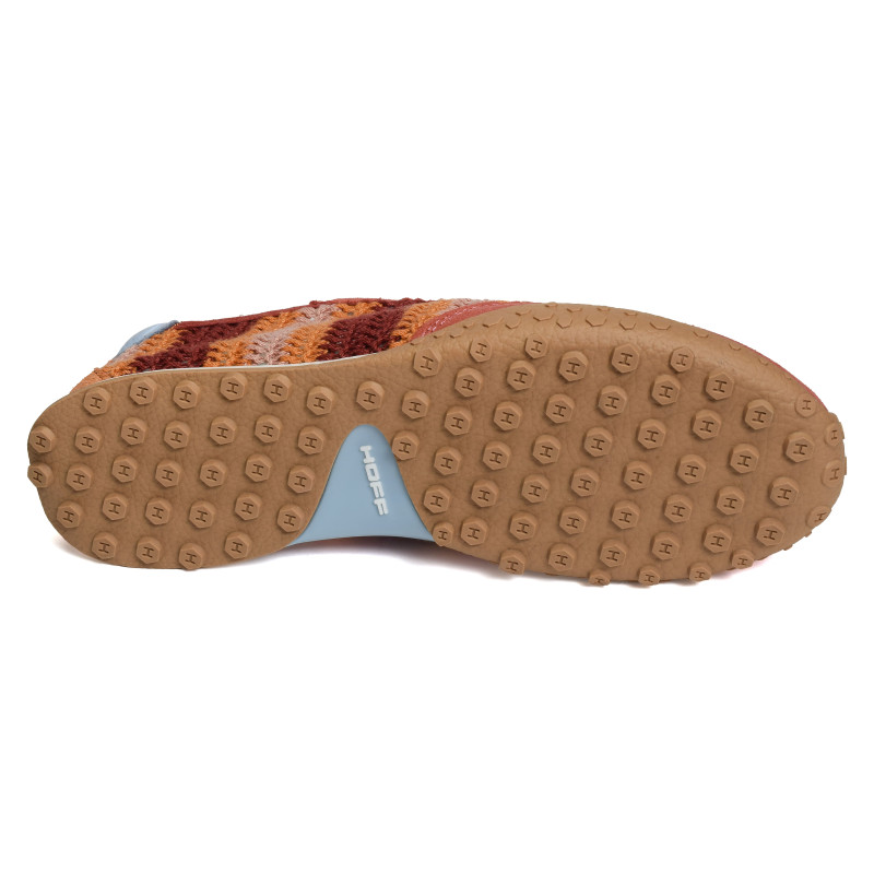 BRIDGE WOVEN Corail, Sneakers basses Hoff