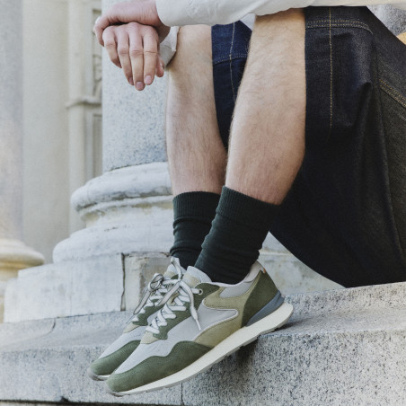 CITY Kaki, Baskets running Hoff