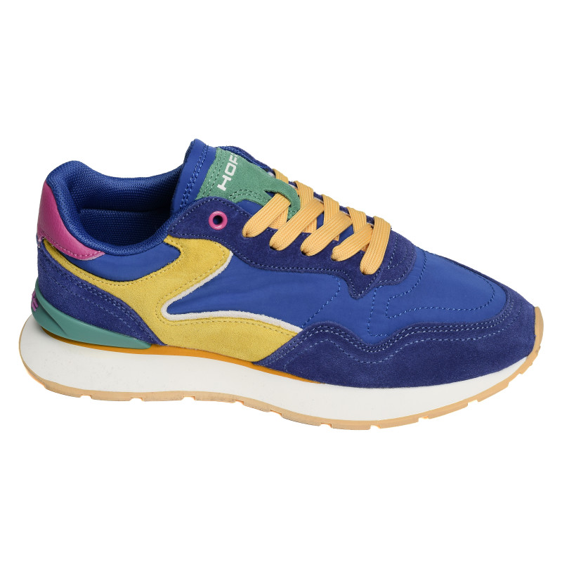 CITY DOPAMINE Bleu Multicolore, Baskets Mode Hoff