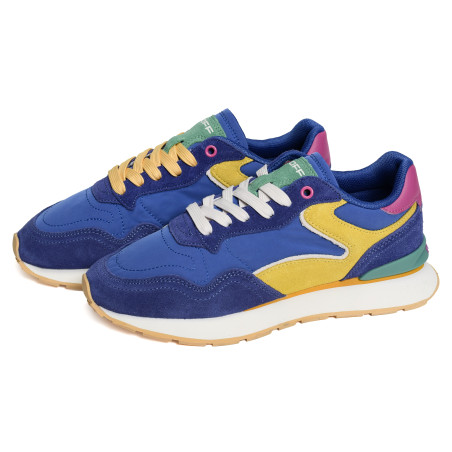 CITY DOPAMINE Bleu Multicolore, Baskets Mode Hoff