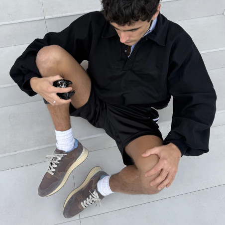 CITY RETRO Chocolat, Baskets running Hoff