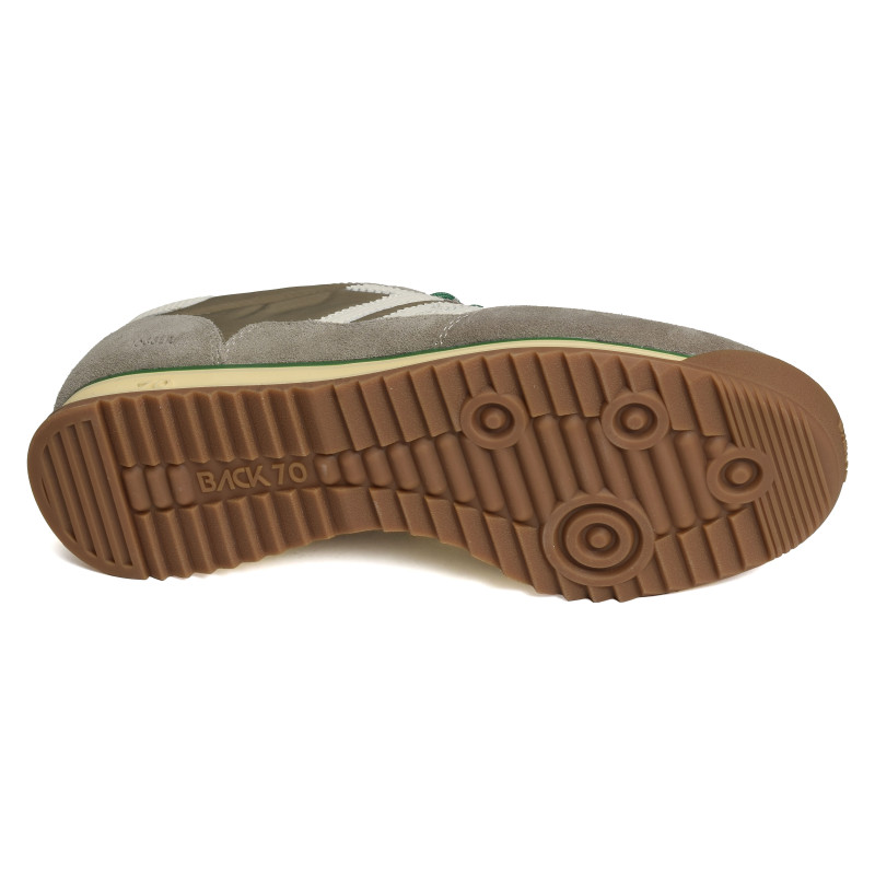 JOGGER SPONGY NYLON MEN Taupe, Baskets running Back 70