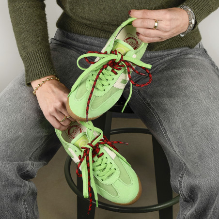 ROCKET COTTON Vert Fluo, Baskets Mode Back 70