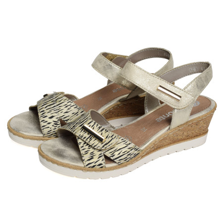 R6266 Platine, Sandales compensées Remonte