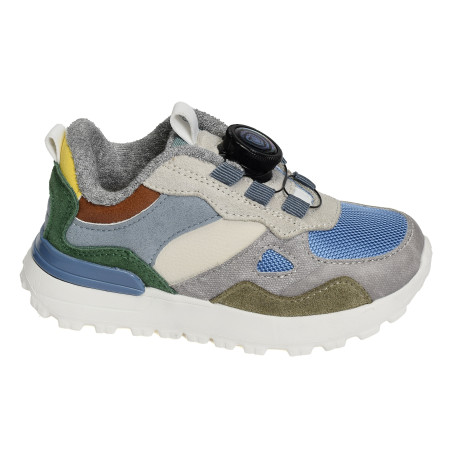 JOGGY ROLLY Gris Bleu, Baskets running Shoopom