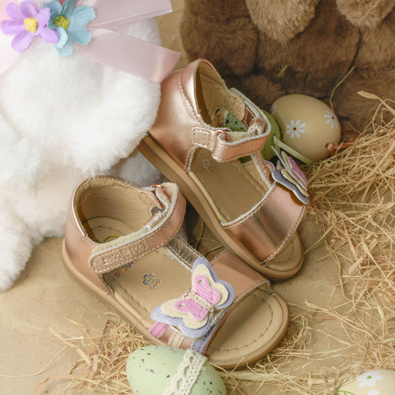 TITY FLY Rose Multicolore, Sandales plates & Nu-Pieds Shoopom