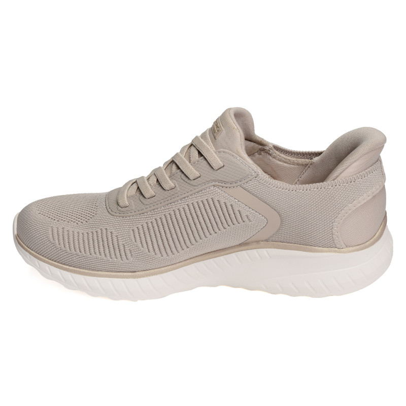 BOBS SQUAD CHAOS CURRENT MU Beige Or, Slip-On Skechers