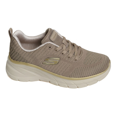 FASHION FIT Taupe Or, Baskets running Skechers