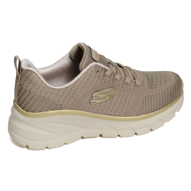 FASHION FIT Taupe Or, Baskets running Skechers