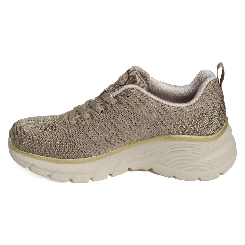 FASHION FIT Taupe Or, Baskets running Skechers