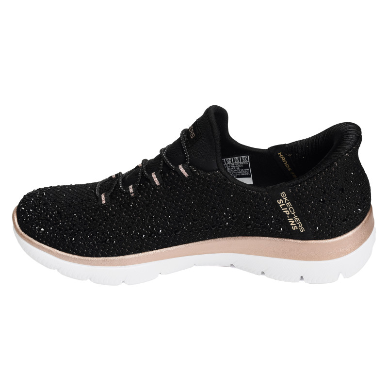 SUMMITS BRILLIANT SHINE Noir, Slip-On Skechers
