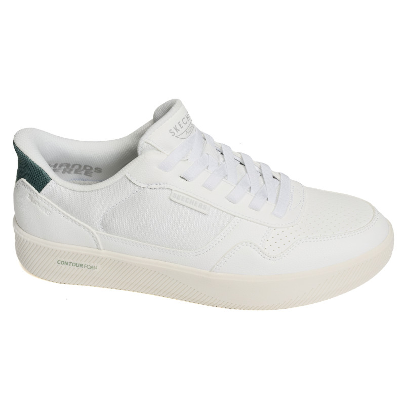 ARCH FIT COURT BREAK KOMFORTABE Blanc, Slip-On Skechers