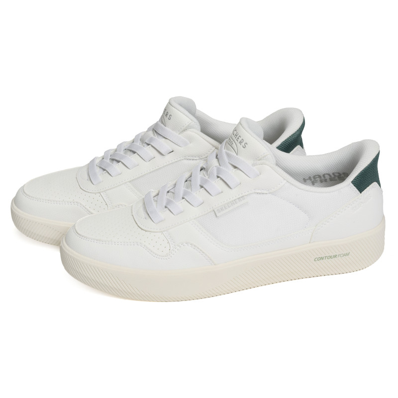 ARCH FIT COURT BREAK KOMFORTABE Blanc, Slip-On Skechers