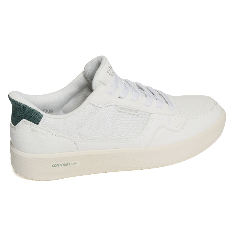 ARCH FIT COURT BREAK KOMFORTABE Blanc, Slip-On Skechers