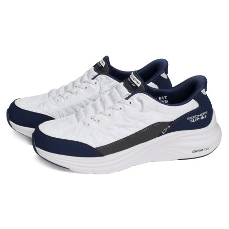 CONTOUR FOAM COZY FIT Blanc Marine, Slip-On Skechers