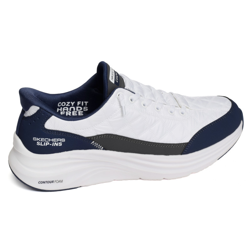 CONTOUR FOAM COZY FIT Blanc Marine, Slip-On Skechers