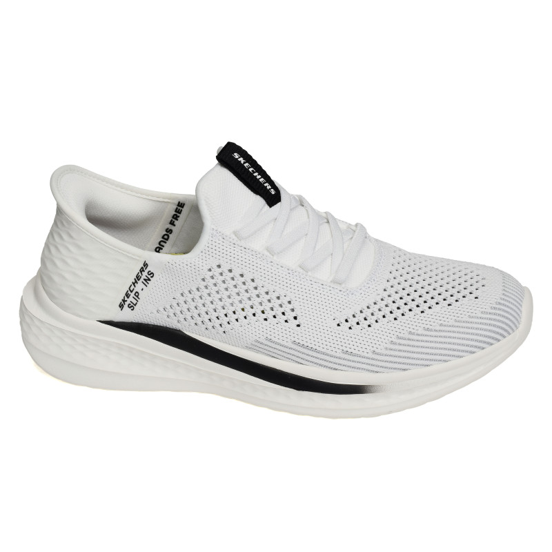 SLADE QUINTO Blanc, Slip-On Skechers