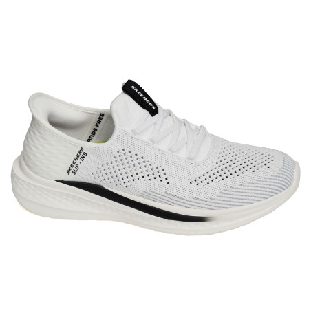 SLADE QUINTO Blanc, Slip-On Skechers