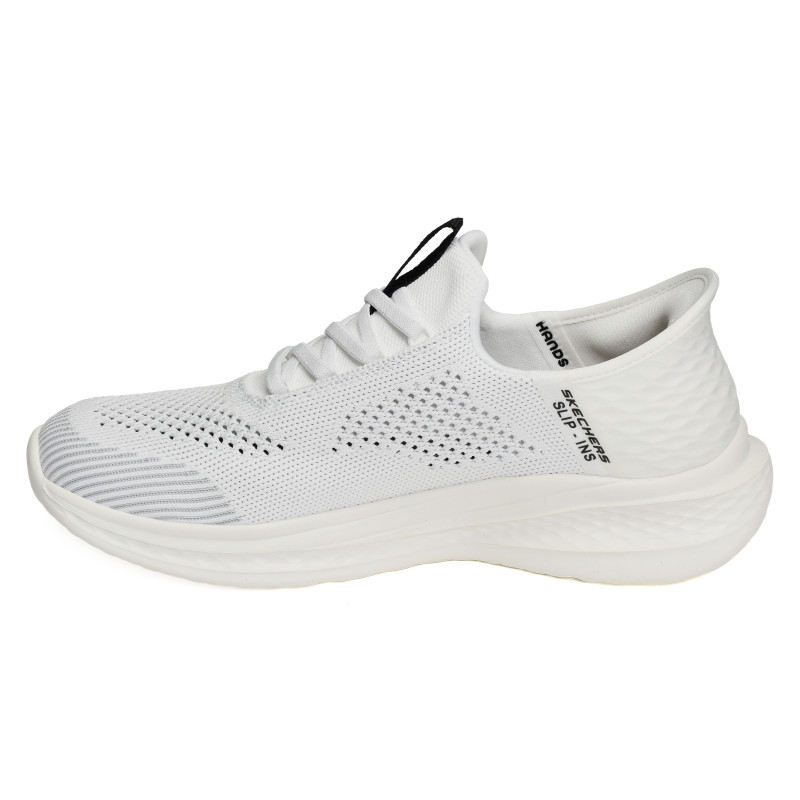 SLADE QUINTO Blanc, Slip-On Skechers