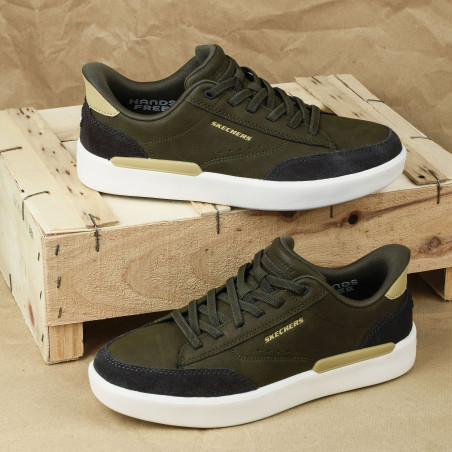 VERLOMA RADICAL Kaki, Slip-On Skechers