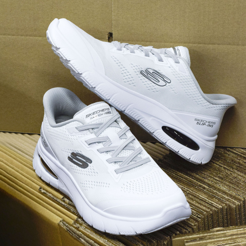 SKECH AIR SUMMITS Blanc, Slip-On Skechers