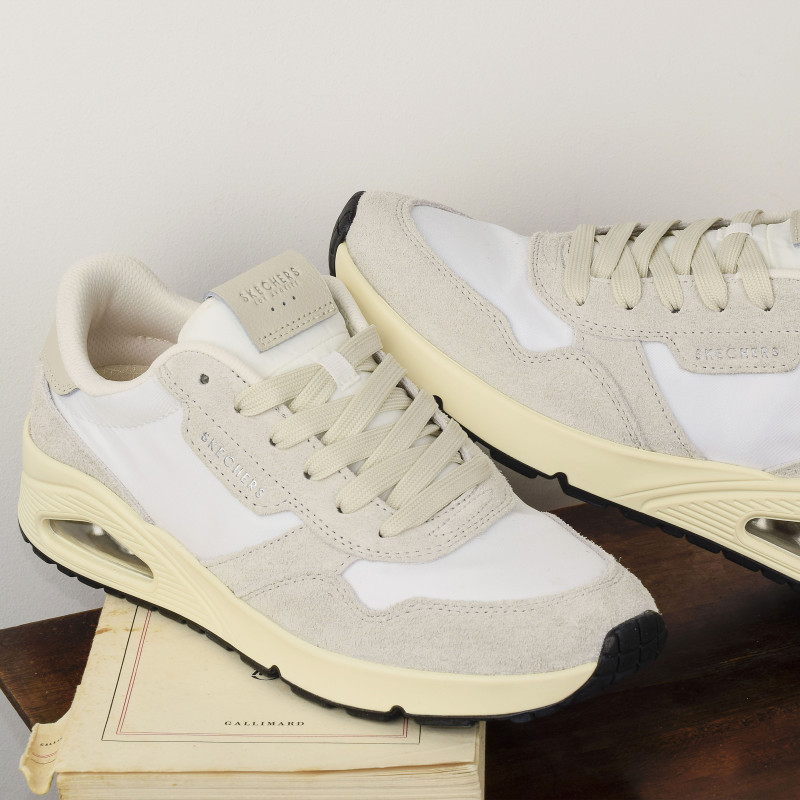 UNO VINTAGE DAYZ Blanc, Baskets running Skechers