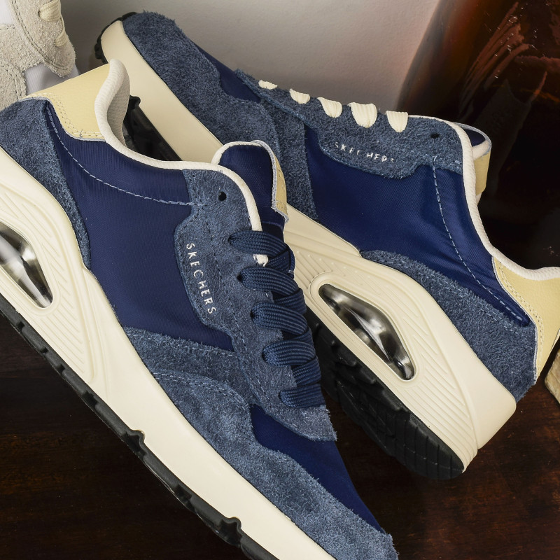 UNO VINTAGE DAYZ Marine, Baskets running Skechers