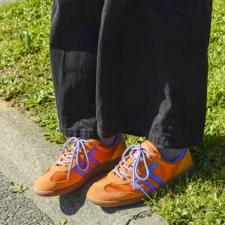 GHOST SATIN Orange Violet, Baskets Mode Back 70