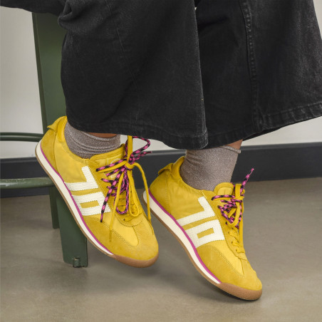 ROCKET COTTON Jaune, Baskets Mode Back 70