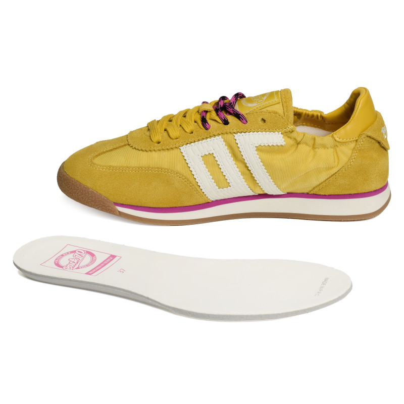 ROCKET COTTON Jaune, Baskets Mode Back 70