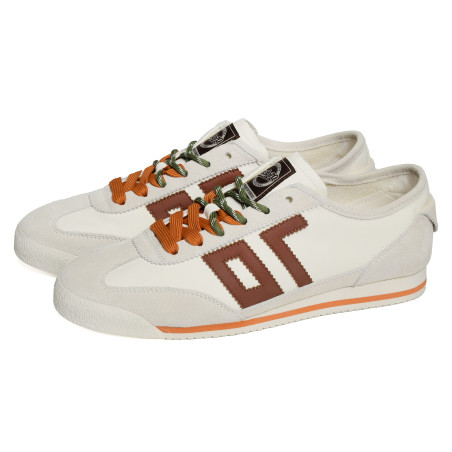 LEON Blanc Camel, Baskets Mode Back 70