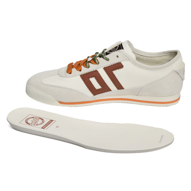 LEON Blanc Camel, Baskets Mode Back 70