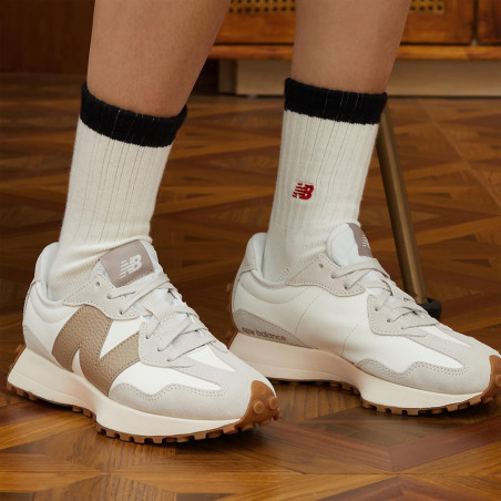 U327 Blanc Beige, Baskets running New Balance