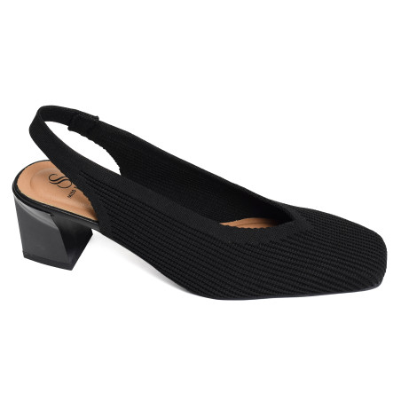 GLASS 75043 Noir, Slingback Miss Elastic