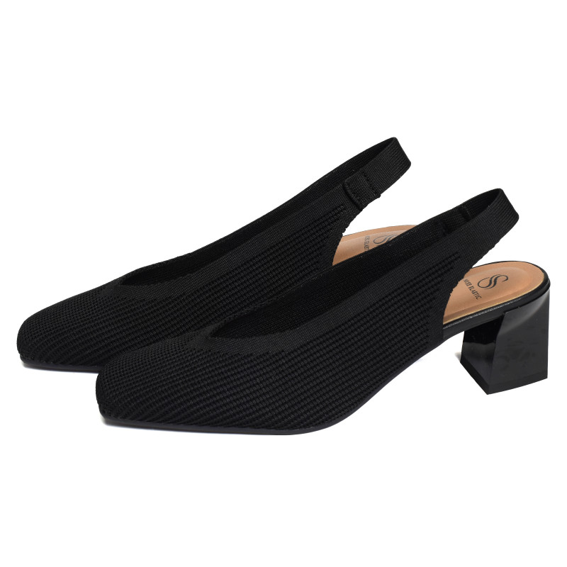 GLASS 75043 Noir, Slingback Miss Elastic