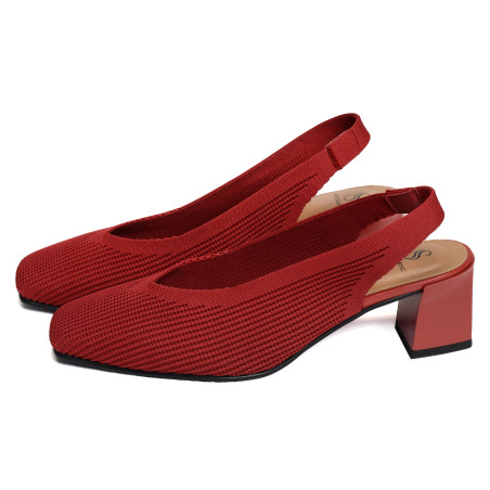 GLASS 75043 Rouge, Slingback Miss Elastic