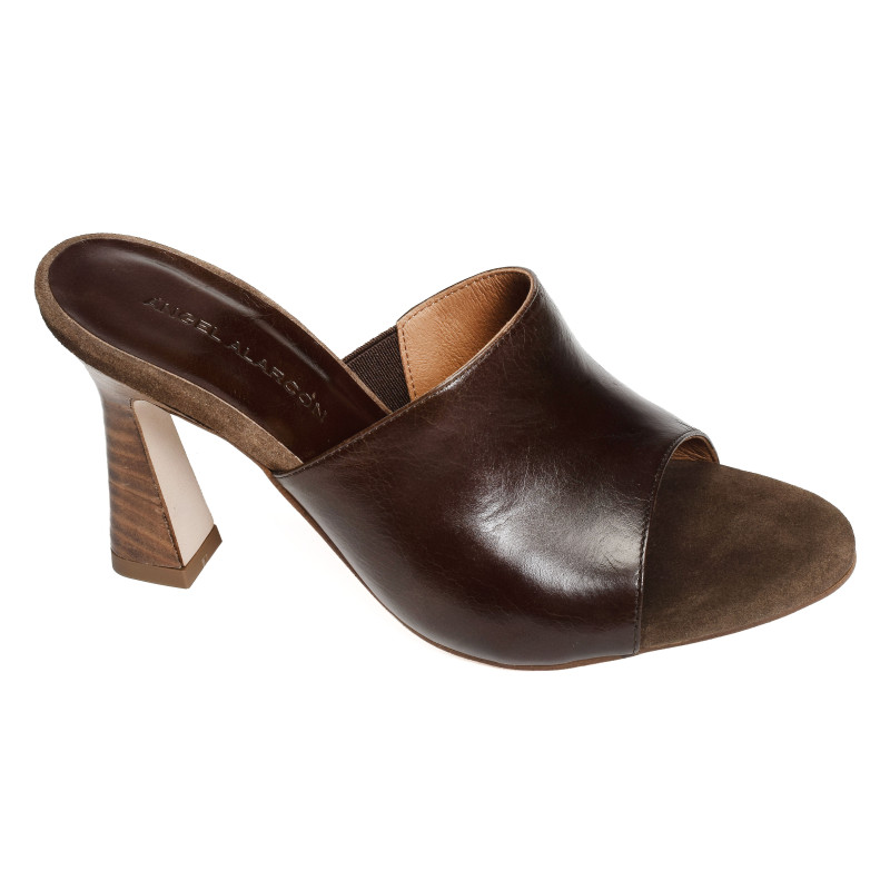 ALMAU 26044 Chocolat, Mules Angel Alarcón