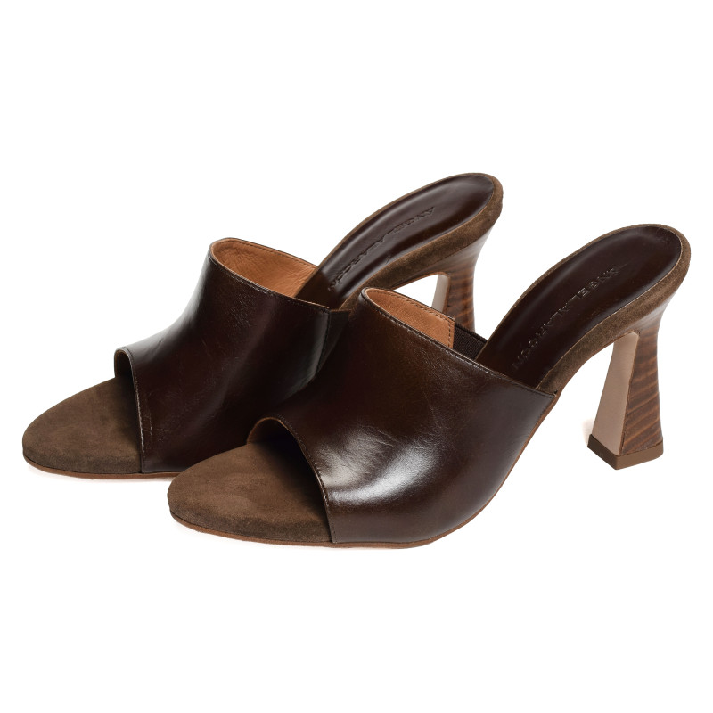 ALMAU 26044 Chocolat, Mules Angel Alarcón